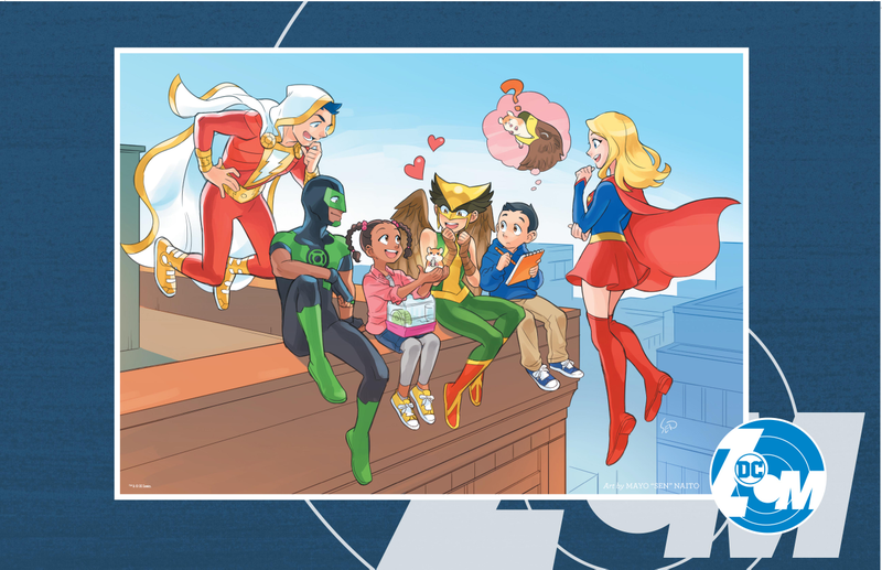 DC Zoom promotional art by Mayo “Sen” Naito